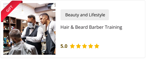 Hair & Beard Barber Training Course for Free as gift with Hairdressing Level 3