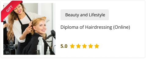 Diploma of Hairdressing (Online) Course for Free as gift with Hairdressing Level 3