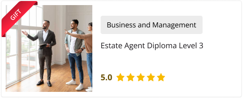 Estate Agent Diploma Level 3 Course for Free as gift with Estate Agent & Property Management