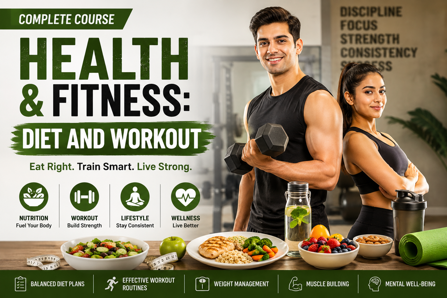 Health and Fitness Diet and Workout