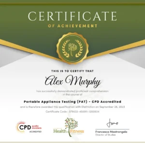 Portable Appliance Testing (PAT) - CPD Accredited