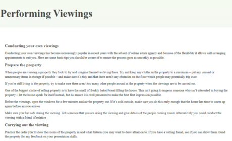 Estate Agent & Property Management