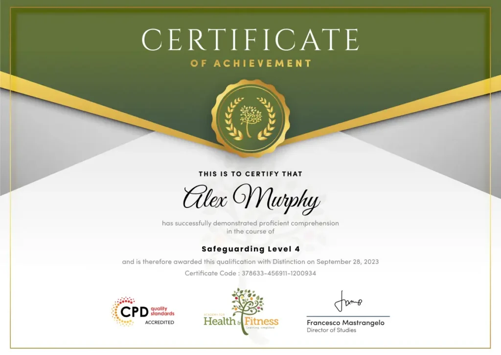 Safeguarding Level 4