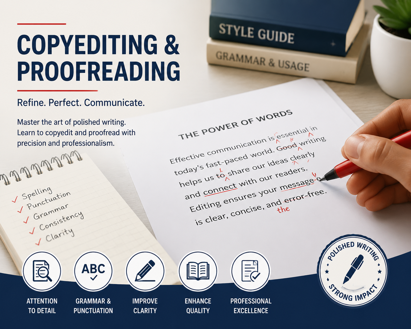 Copyediting & Proofreading