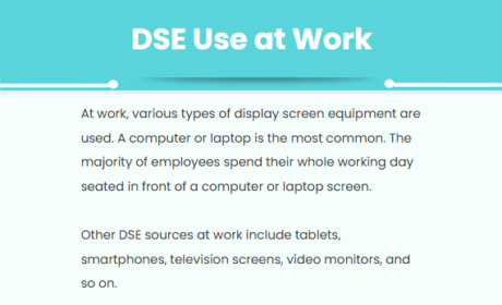 Display Screen Equipment (DSE) 03