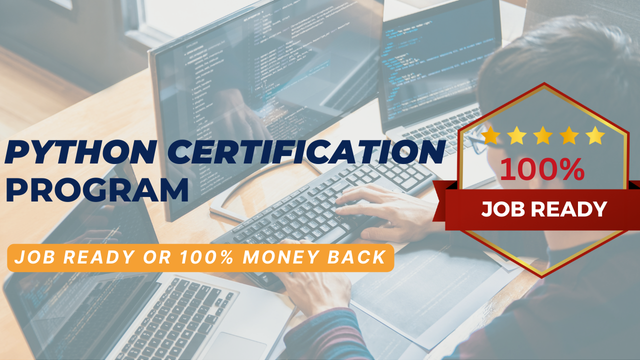 Python Certification Job Guarantee Program with Career Support