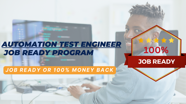 Automation Test Engineer Job Guarantee Program with Career Support