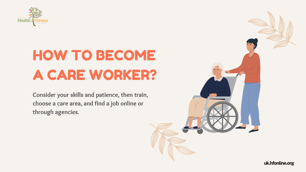 How To Become A Care Worker illustration