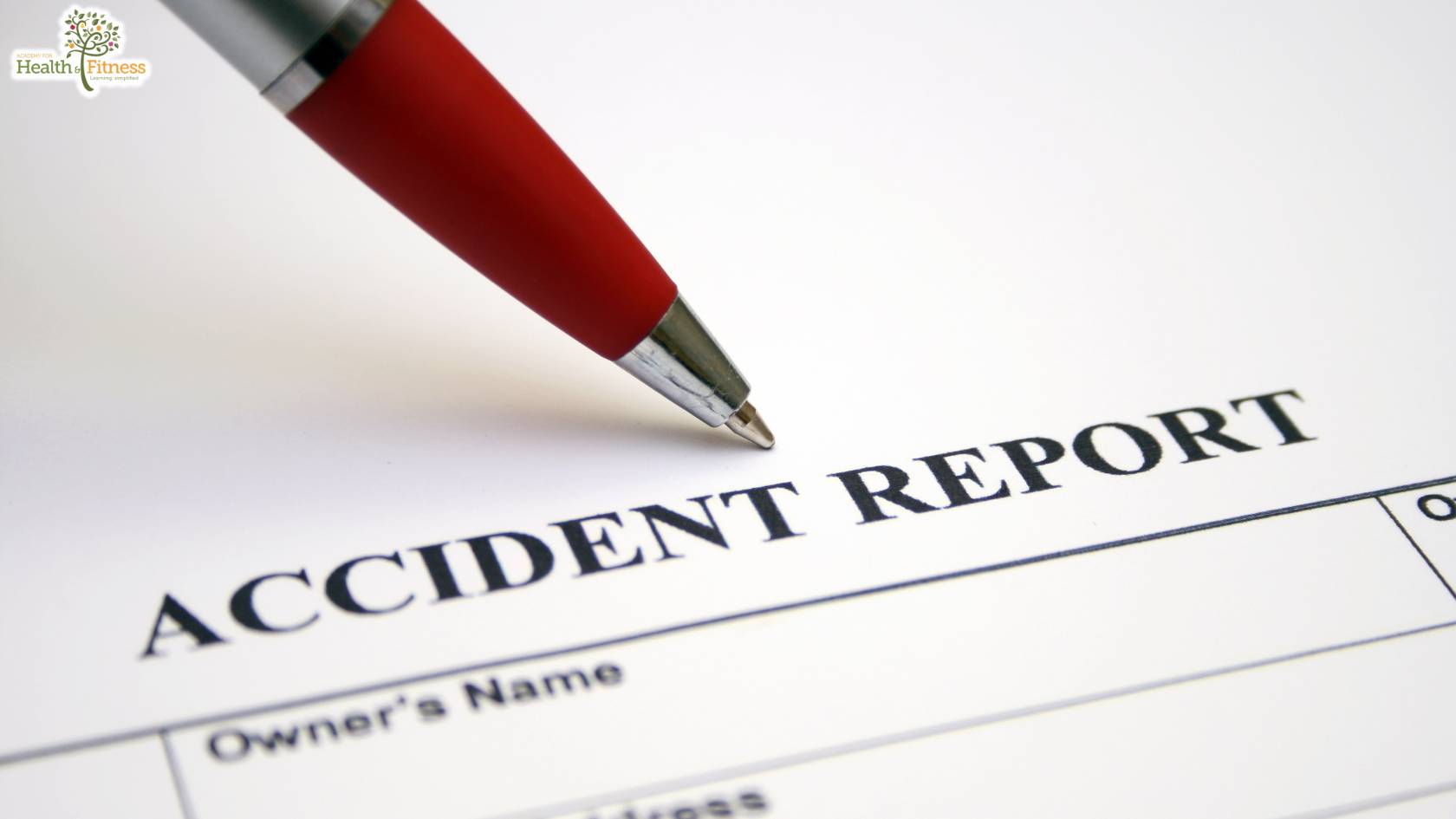 Reporting Accidents and Maintaining an Accident Book