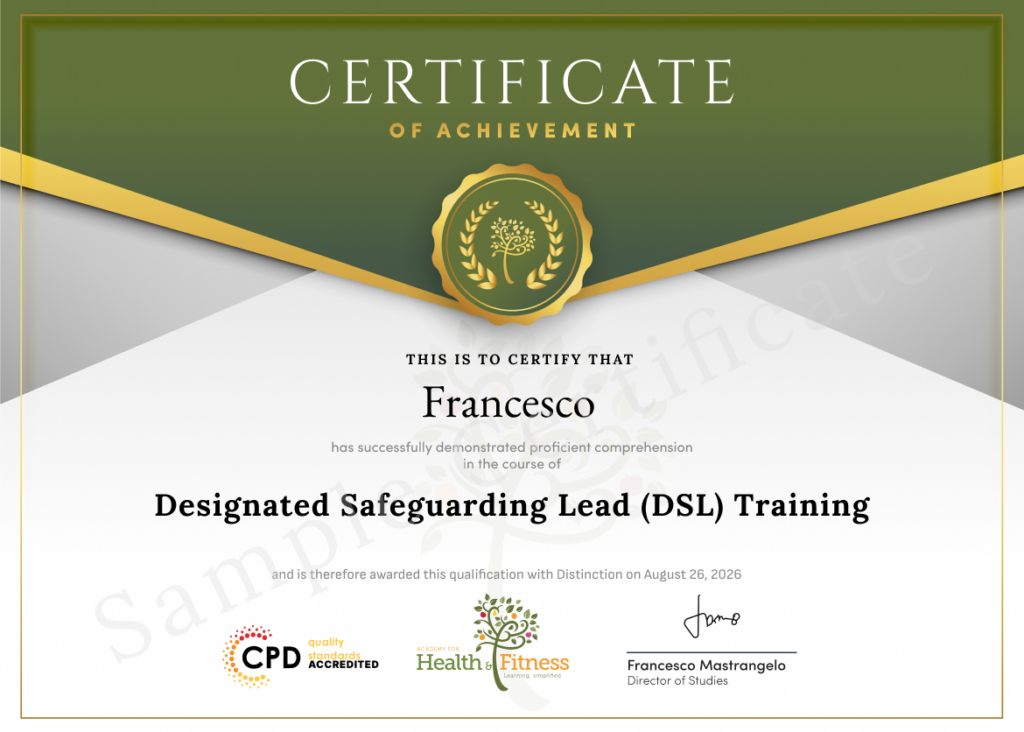 Designated Safeguarding Lead (DSL) Training