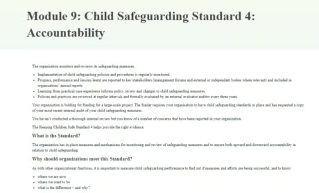 Safeguarding and Protection for Children Level 2