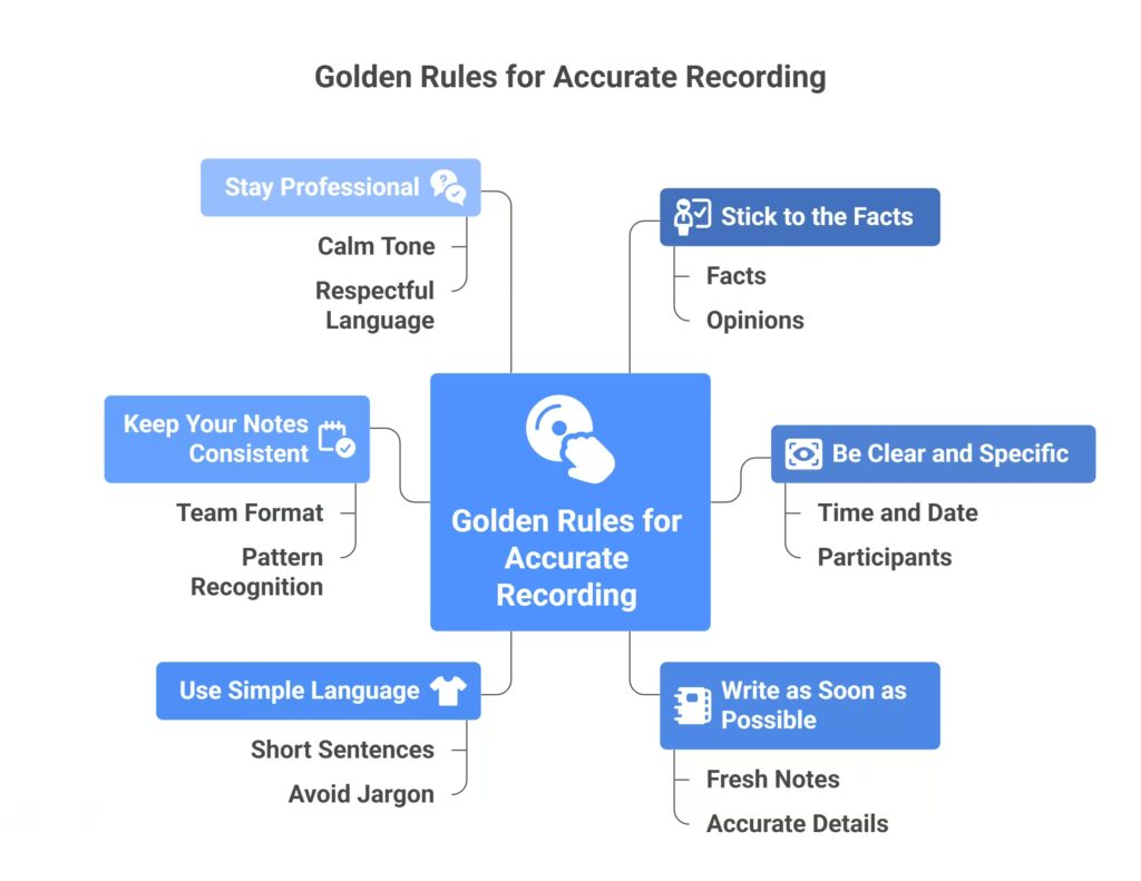 The Golden Rules for Accurate Recording