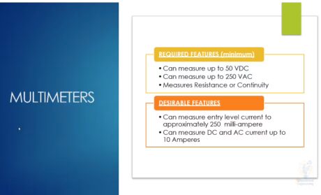 Electronic and Electrical Devices Maintenance - Level 3