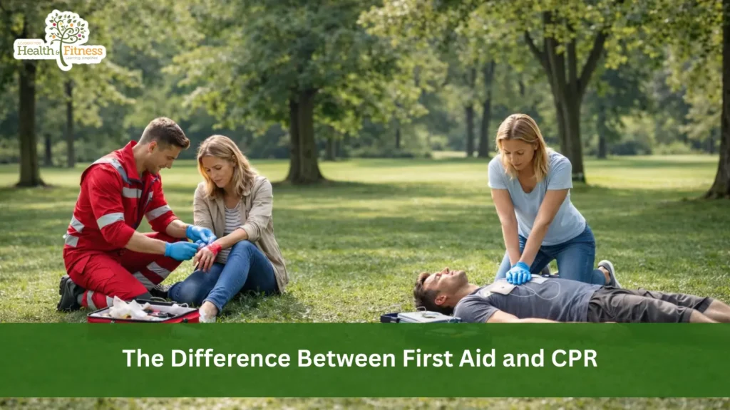 The Difference Between First Aid and CPR