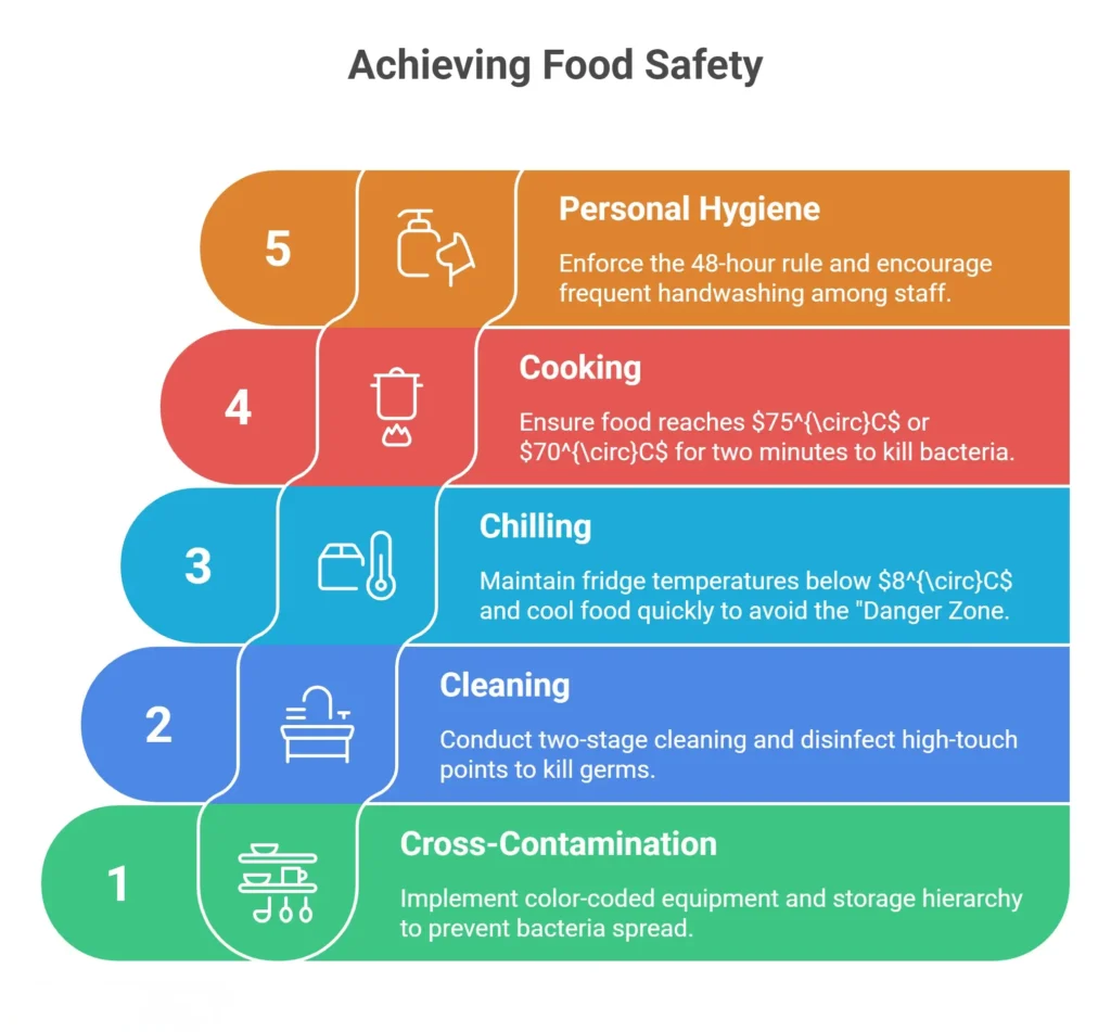How to Prevent Food Contamination: The 4Cs Strategy