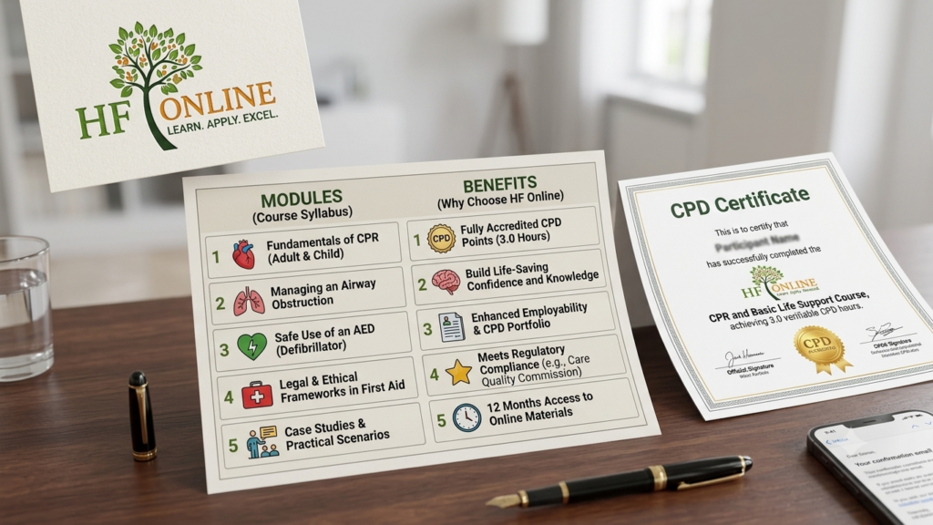 Accredited Basic Life Support training