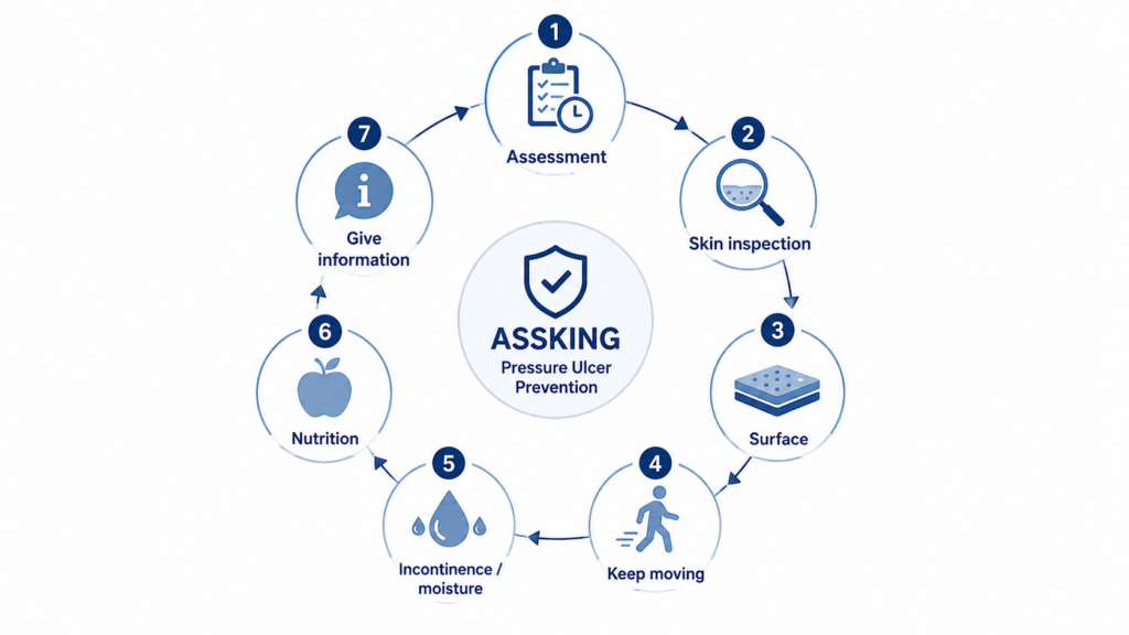 Pressure Ulcer Risk Assessment and Prevention Planning.