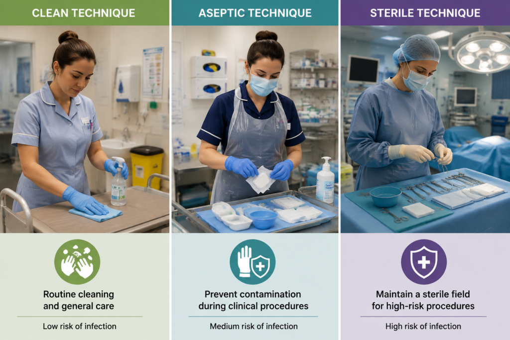 Three Levels of Clinical Technique