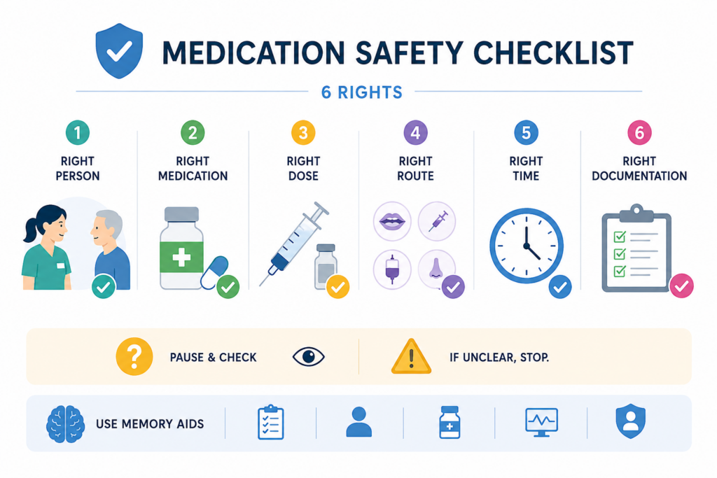 checklist for 6 rights