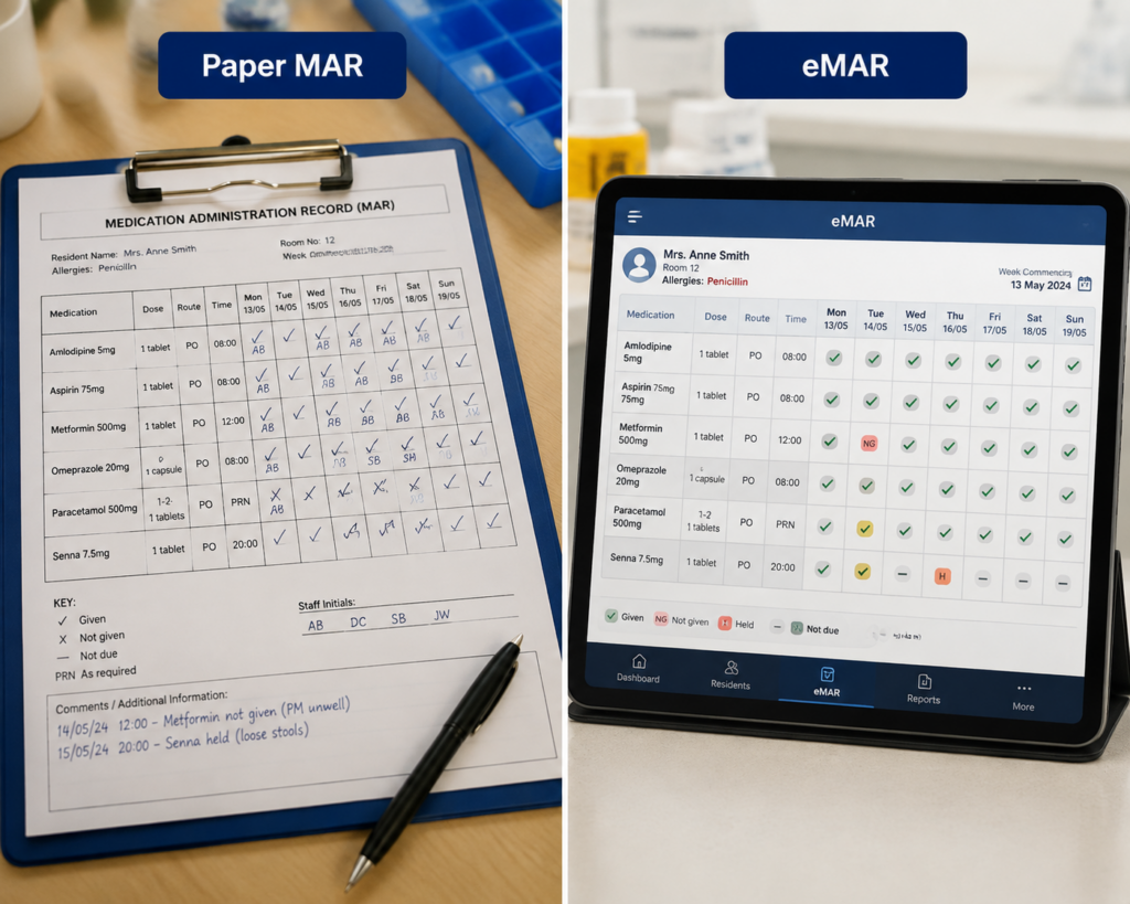paper mar vs emar.