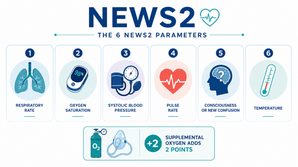 the 6 news2 parameters